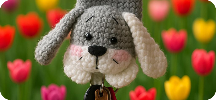 Taller de Amigurumis - Porta llaves de Perrito
